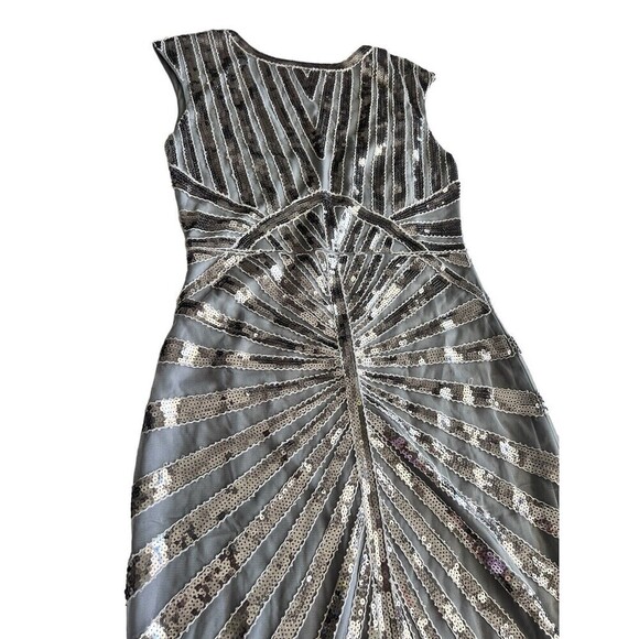 Metme Women’s 1920s Mermaid Maxi Long Dress Sequin Formal Dress Evening Prom Xs - Picture 15 of 16